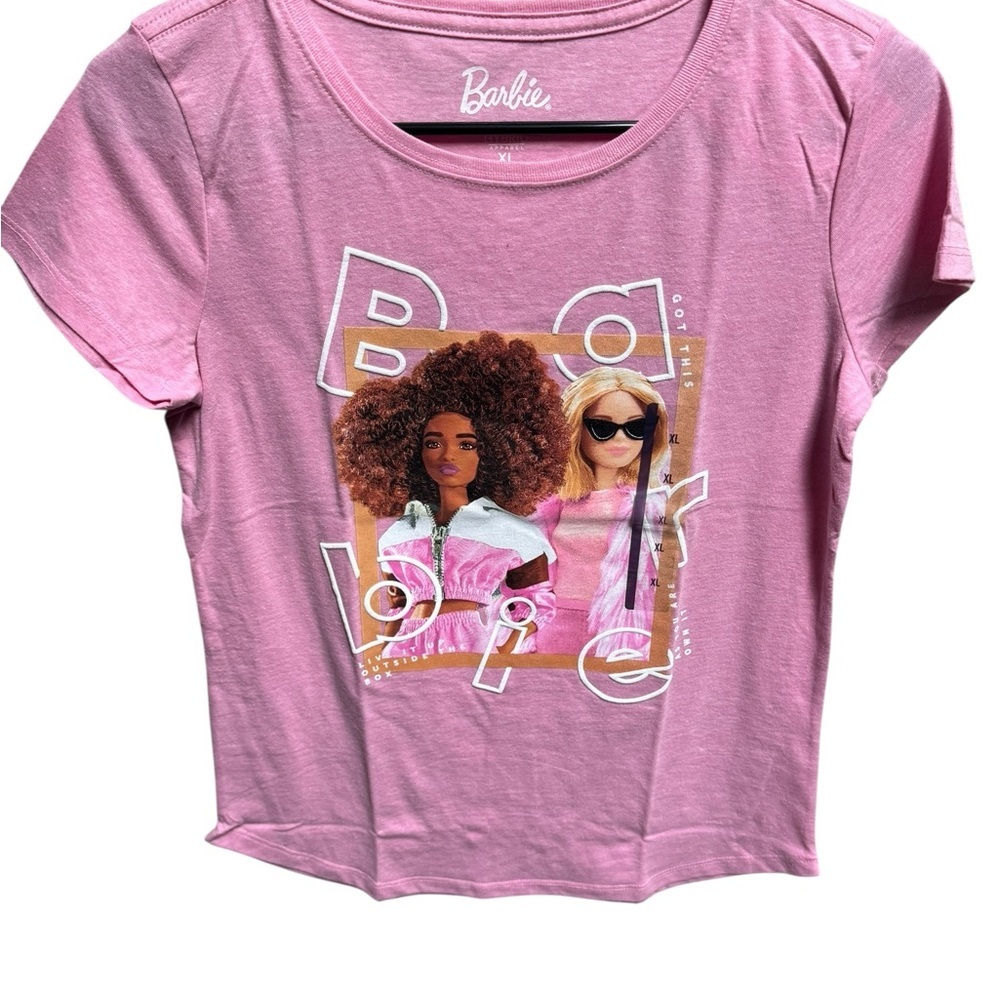 Barbie Graphic Pink Short Sleeve Tee